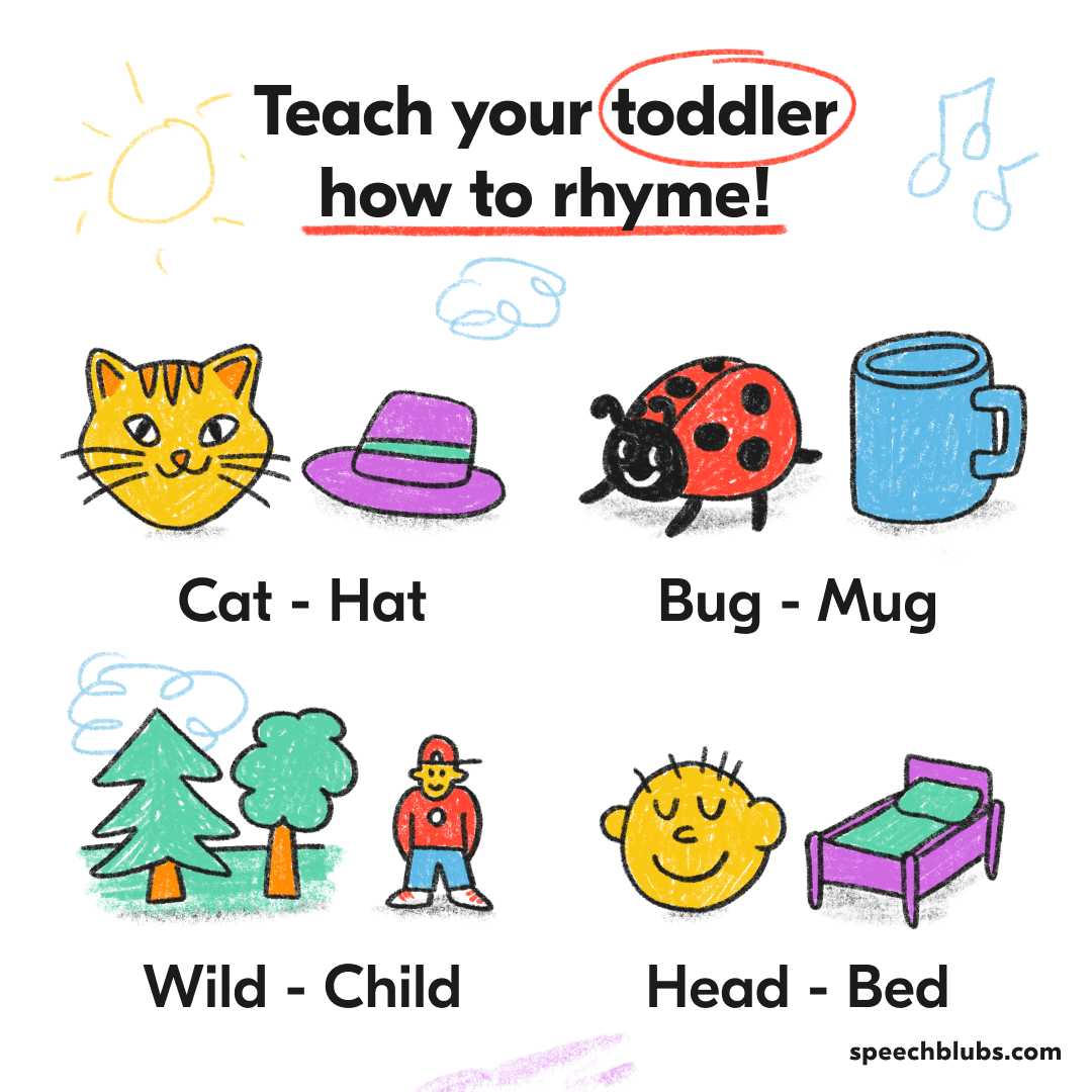 rhyming words in speech