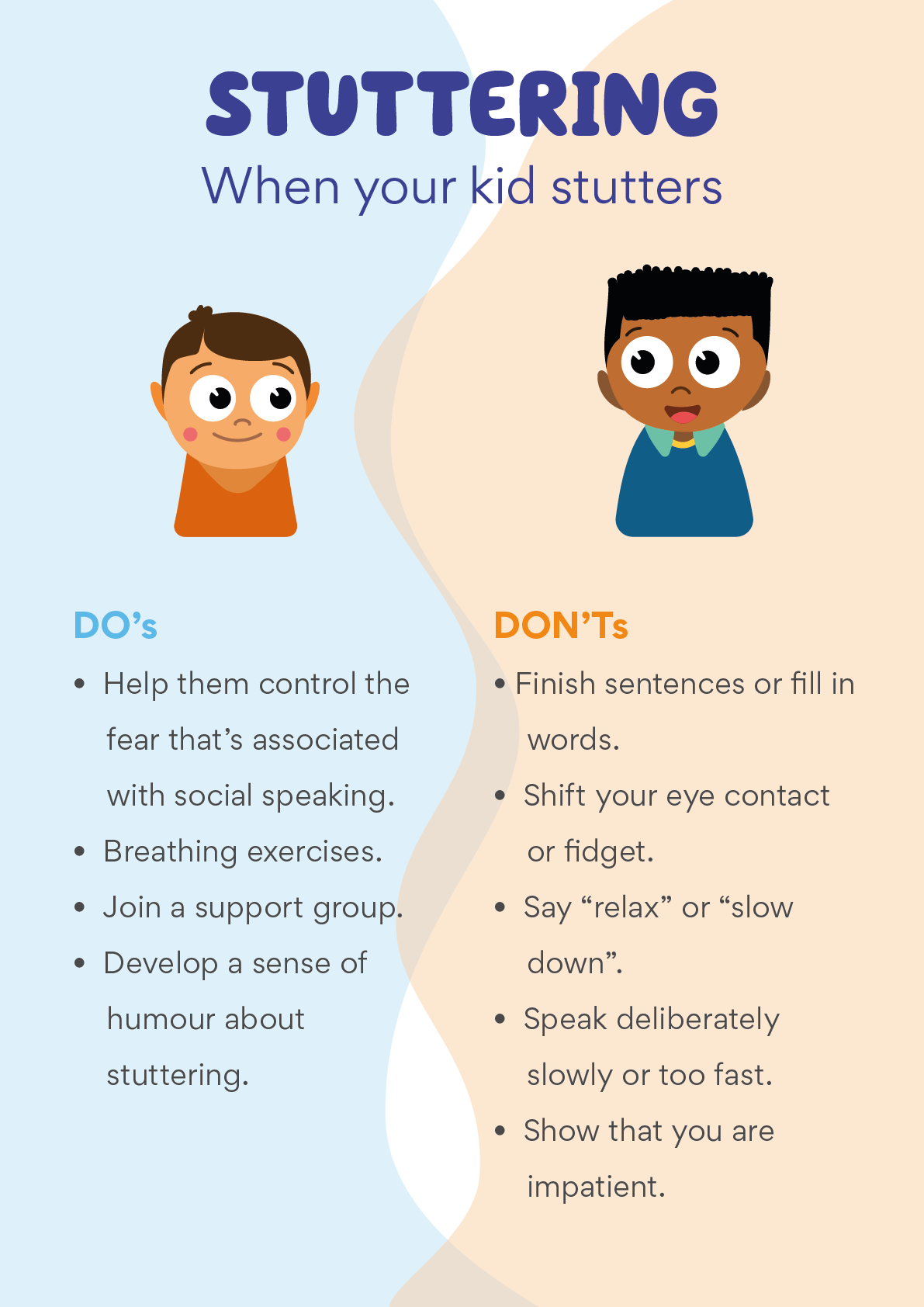 what causes a speech impediment