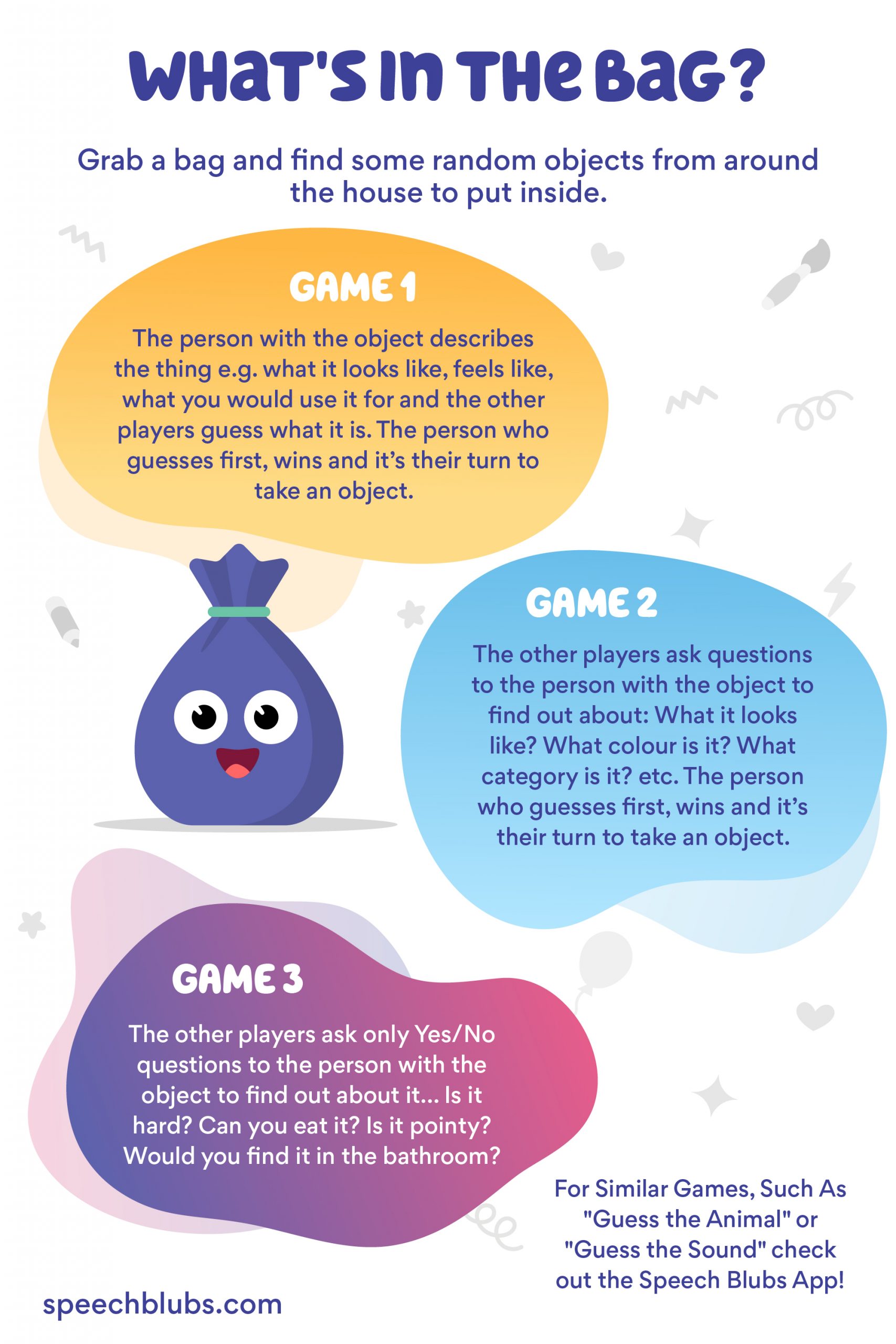 Kids games for developing language