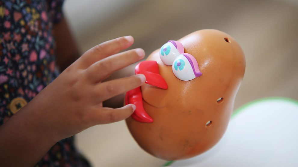 Mr Potato Head for Speech Therapy