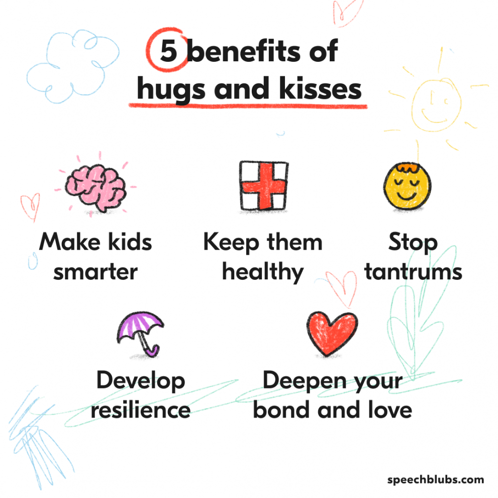 Benefits of hugging for kids