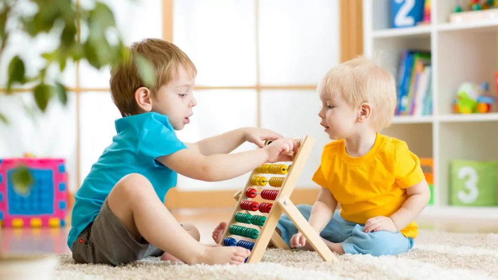 children counting